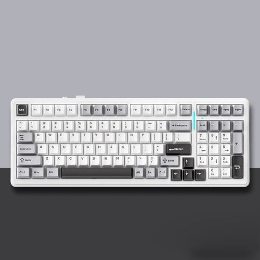 AULA F99 99 Keys RGB Mechanical Keyboard Wired/2.4G/Bluetooth - 1