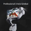 FUNSNAP Capture 5 Pro 3-Axis Gimbal Stabilizer, Combo (Grey) - 2