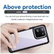 For Honor X5b Acrylic TPU Phone Case - Colorful Series (Black) - 4