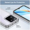 For Honor X5b Colorful Acrylic TPU Hybrid Phone Case (Transparent) - 6