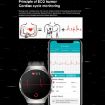 MT200 1.43" AMOLED Smartwatch, ECG, IP67, Steel Band (Silver) - 3