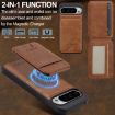 Google Pixel 10/10 Pro Brown RFID Card Bag Magsafe Case LC.IMEEKE L3 - 6