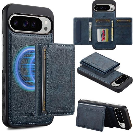 Google Pixel 10 Pro XL LC.IMEEKE L5 Magsafe Case - Blue - 1