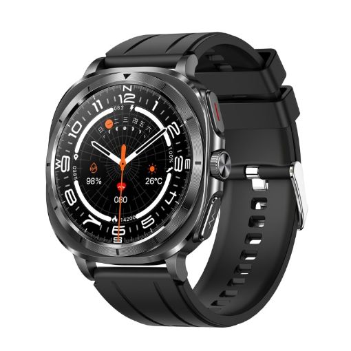 ET492 1.43" AMOLED Smartwatch with ECG & Blood Sugar Monitoring - 1