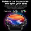 ET492 Smart Watch with 1.43" AMOLED, ECG & Blood Sugar, Blue Strap - 5