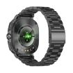 ET492 Smart Watch, 1.43" AMOLED, ECG/Blood Sugar, Steel Strap, Black - 3