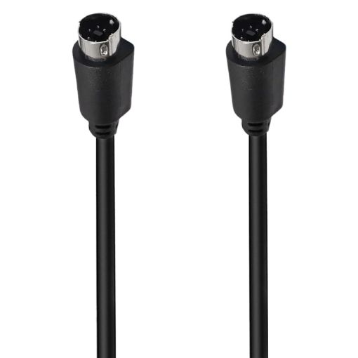 3m Mini DIN 7 Pin S-Video Audio/Video Cable (Straight to Straight) - 1