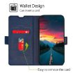 Blue Leather Flip Case for Redmi A5 4G with Ultra-thin Design - 3