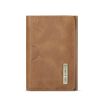 DG.MING M6 Series Brown 3-Fold Multi Card Wallet - 2