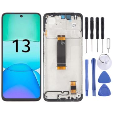 Xiaomi Redmi 13 4G OEM LCD Screen Digitizer Assembly with Frame - 1