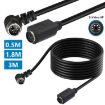 Elbow Mini DIN 6 Pin Extension Cable, 1.8m (Male to Female) - 4