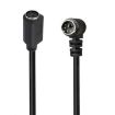 3m Mini DIN 6 Pin Extension Cable (Male-Female Elbow) - 1
