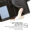 Redmi A5 4G Black Leather Case with Crystal Texture, 171.7mm - 6