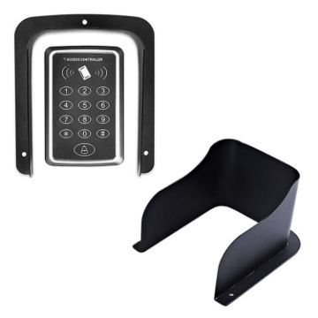Rainproof FS-2309 Video Doorbell Cover - Metal Wind & Sun Protection - 1