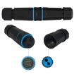 Waterproof 10Gbps Dual Ports Type-C Connector M20 Coupler Adapter - 1