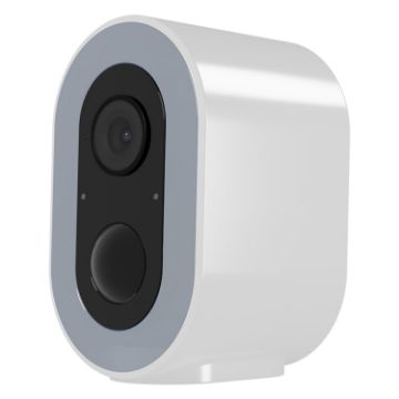 Smart WiFi Tuya HD Low Power Battery Camera, EU Plug (White) - 1