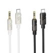 Borofone BL22 3.5mm to USB-C Zinc Alloy AUX Cable, 1m (Black) - 2