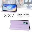 Ulefone Note 14 RC01 Dual-Fold RFID Leather Case - Light Purple - 4