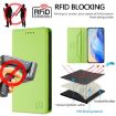 Ulefone Note 16 Pro RC01 Magnetic RFID Leather Case - Grass Green - 5