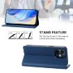 Ulefone Note 16 Pro RFID Leather Magnetic Phone Case (Dark Blue) - 4