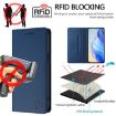 Ulefone Note 16 Pro RFID Leather Magnetic Phone Case (Dark Blue) - 5