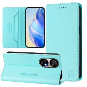 Ulefone Note 17 Pro RC01 Magnetic RFID Leather Case Mint Green - 1