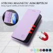 Ulefone Note 17 Pro Dual-Fold Magnetic RFID Leather Case (Purple) - 6
