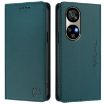 Ulefone Note 17 Pro RC01 Dark Green RFID Leather Phone Case - 2