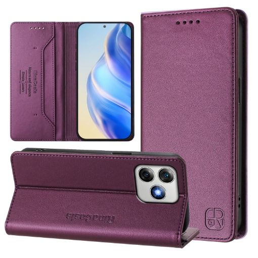 Ulefone Note 18 Ultra 5G Violet RFID Leather Phone Case RC01 - 1