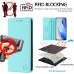 Ulefone Note 20 Pro Mint Green Dual-Fold Magnetic RFID Case - 5