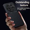 Xiaomi 14 Ultra Green Litchi Leather Shockproof Magnetic Case - 3