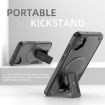 Samsung Galaxy A05 Black Armor MagSafe Holder Phone Case - 2