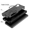 Samsung Galaxy A05 Black Armor MagSafe Holder Phone Case - 4