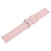 Pink 18mm Silicone Watch Band with Steel Buckle - 3