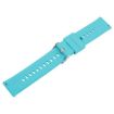 Lake Blue Silicone Watch Band with 19mm Steel Buckle - 3