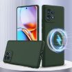Motorola Edge 40 Pro 5G Magsafe Silicone Case - Dark Green - 1