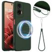 Moto G35 5G Shockproof Magsafe Silicone Case - Dark Green - 1