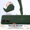 Moto G35 5G Shockproof Magsafe Silicone Case - Dark Green - 5