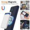 Shockproof Silicone MagSafe Case for Moto G54/G54 Power (Navy Blue) - 3
