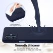 Shockproof Silicone MagSafe Case for Moto G54/G54 Power (Navy Blue) - 5