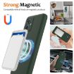 Moto G54/G54 Power Shockproof Silicone Magsafe Case, Dark Green - 3