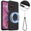 Moto G55 5G Shockproof Magsafe Silicone Case - Black - 1