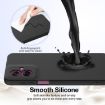 Moto G55 5G Shockproof Magsafe Silicone Case - Black - 5