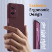 Moto G55 5G Shockproof Silicone Magsafe Case - Plum Color - 4