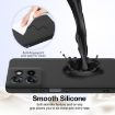 Moto G Power 2025 Black Shockproof Silicone Magsafe Case - 5