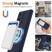 Moto G34/G45 5G Shockproof Silicone Magsafe Case - Navy Blue - 3