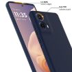 Moto G34/G45 5G Shockproof Silicone Magsafe Case - Navy Blue - 6