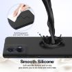 Shockproof Silicone Magsafe Case for Motorola Moto G34/G45 5G (Black) - 5