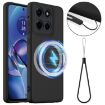 Shockproof Silicone Magsafe Case for Moto G Stylus 5G 2025 (Black) - 1