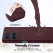 Moto G 2025 5G Shockproof Silicone Magsafe Case - Plum Color - 5